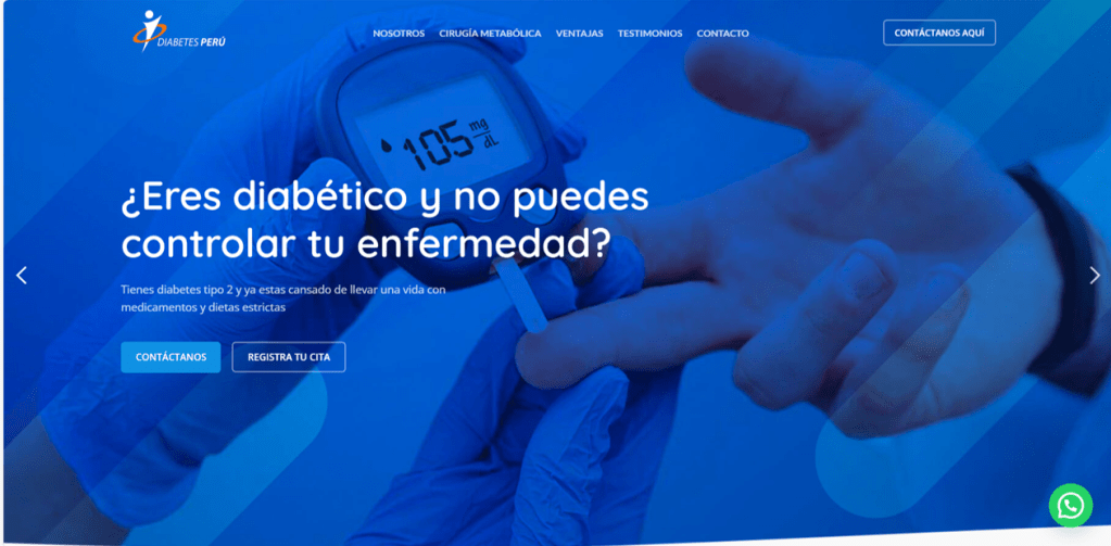 web site para medicos