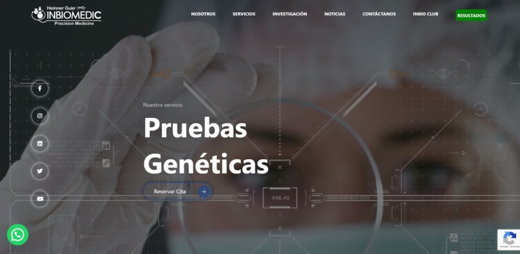 ejemplos de paginas web para medicos